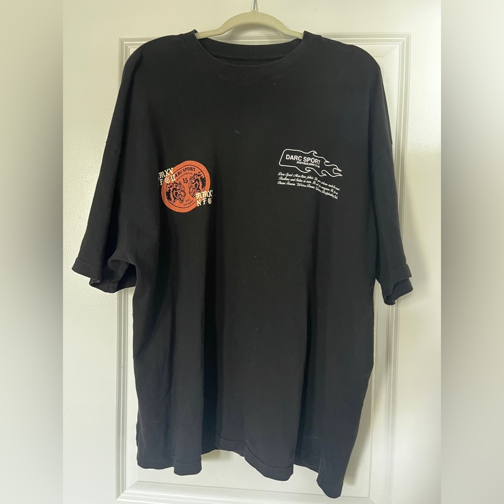 Darc Sport Black Short Sleeve Tee with Logo